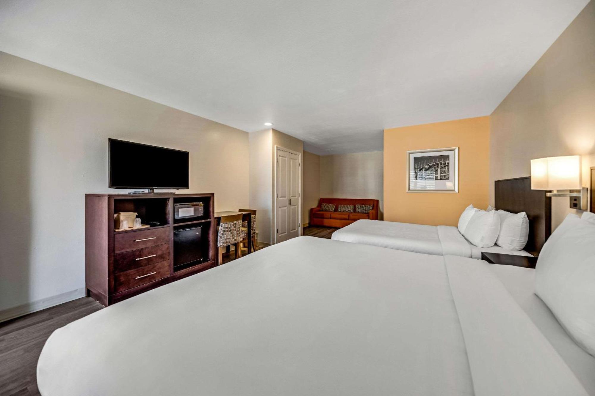 Efficiency King Suite with King Bed Queen Bed and Sofa bed - Non Smoking